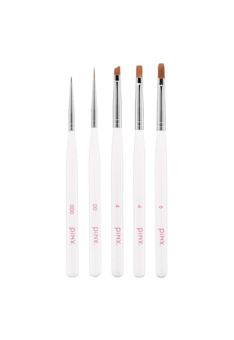 Set 5 pensule pentru manichiura . - Creative Babe
