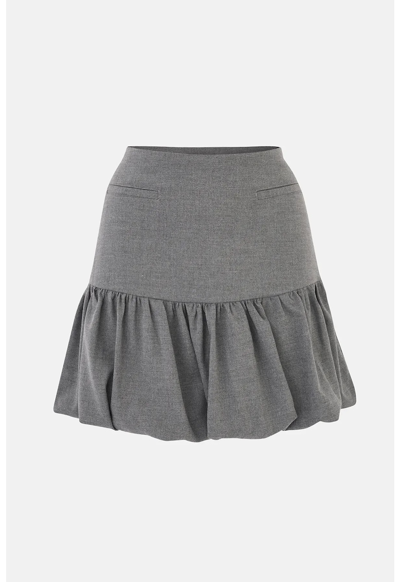 Fusta dama poliester/viscoza/elastan - gri