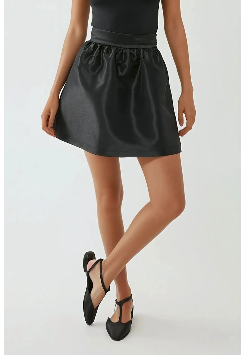 Fusta dama - poliester - model balon - negru