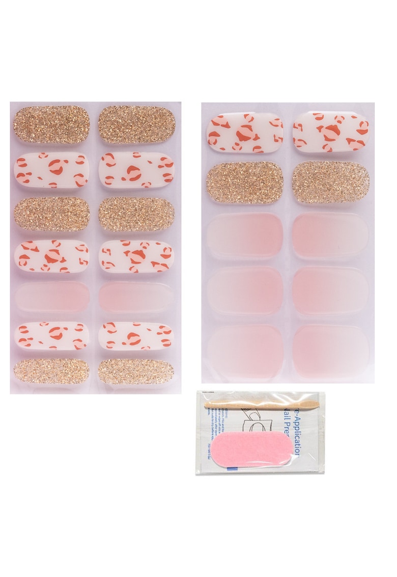 Sticker pentru unghii din gel set 24 bucati - multicolor
