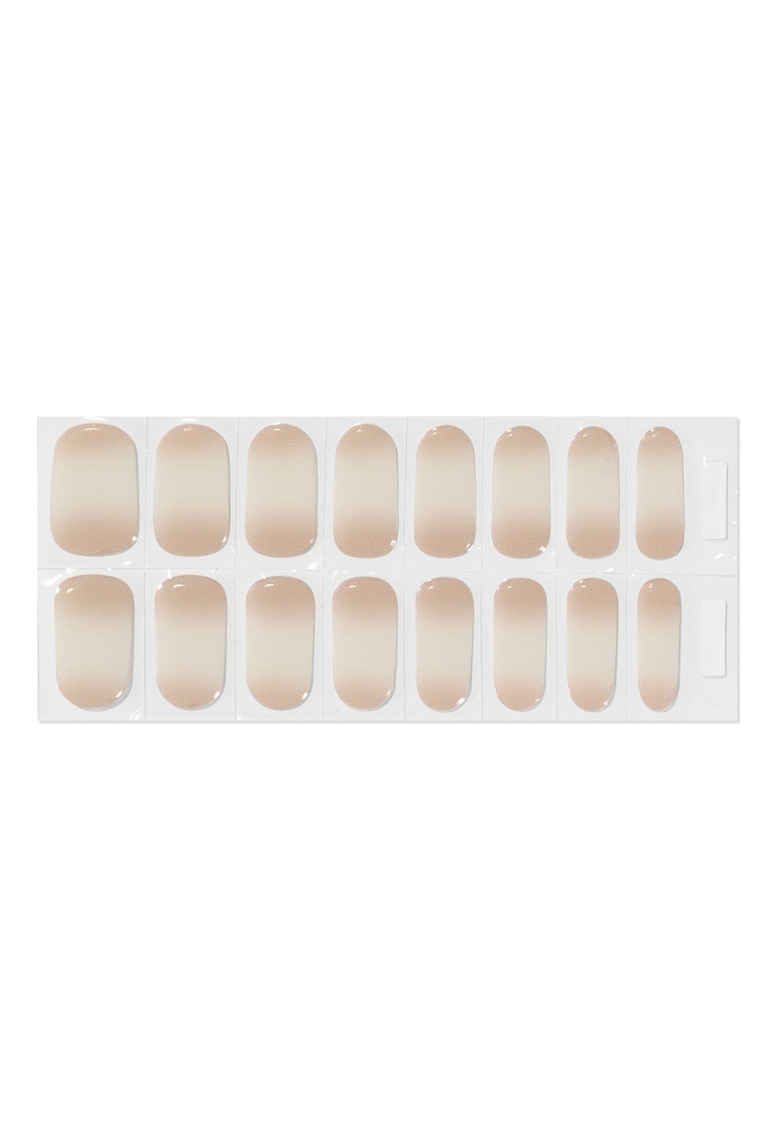 Sticker pentru unghii din gel Nude - set 16 bucati