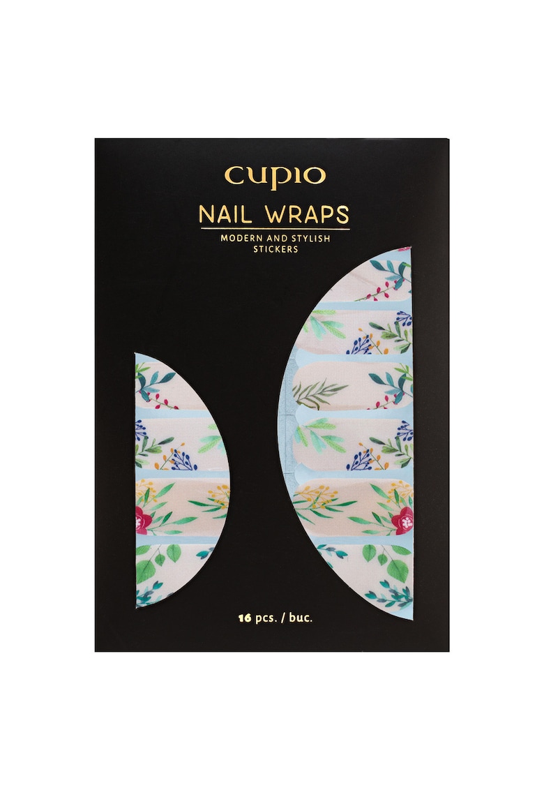 Abtibilduri pentru unghii set 16 buc - multicolor