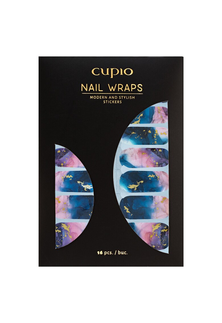 Sticker pentru unghii set 16 abtibilduri - multicolor