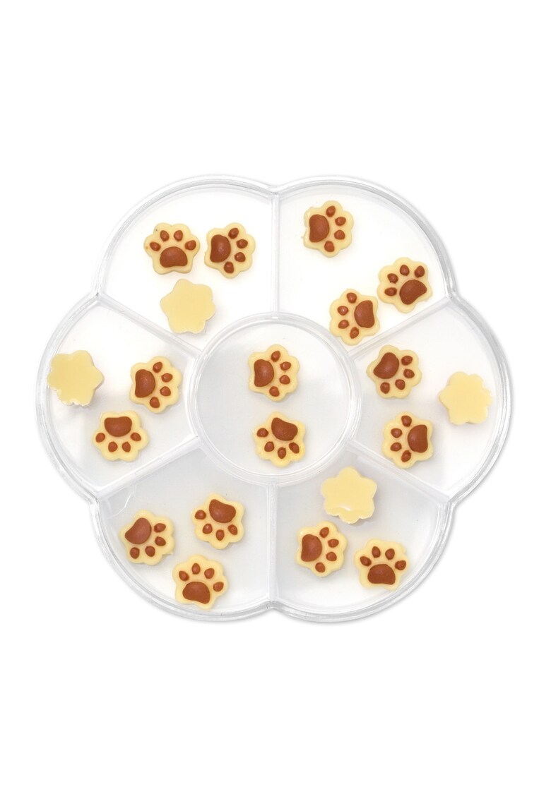 Set decor 3D pentru unghii - 20 buc - multicolor