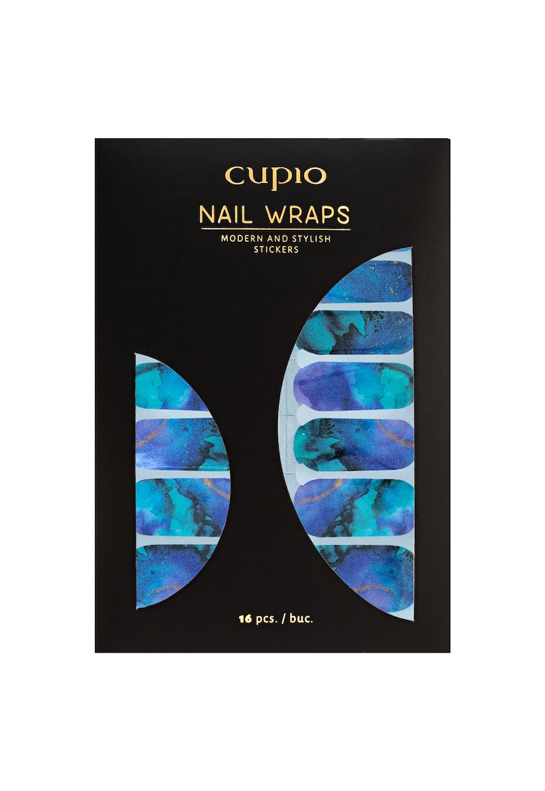 Sticker pentru unghii set 16 abtibilduri - multicolor