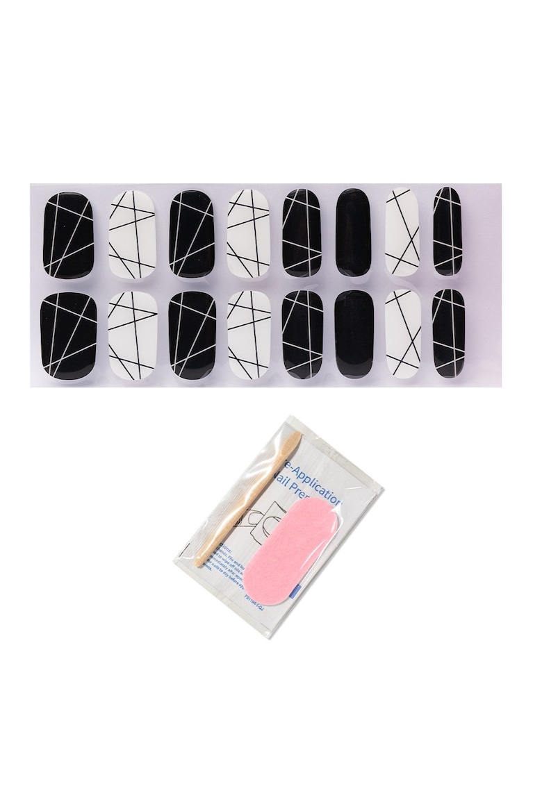 Sticker pentru unghii din gel set 16 bucati - multicolor