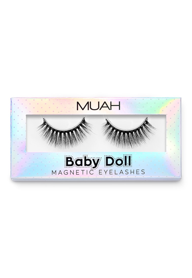 Gene false Baby Doll - magnetice - negru - aplicare usoara