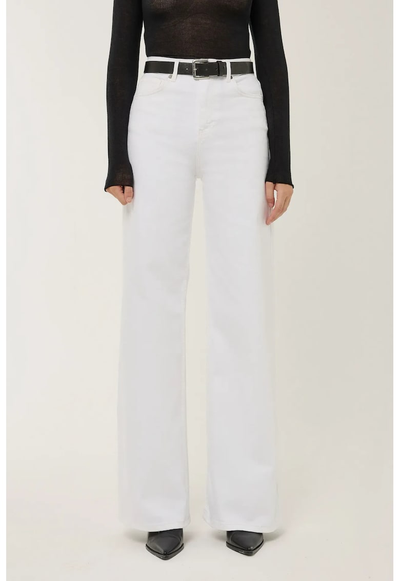 Blugi dama cu talie inalta