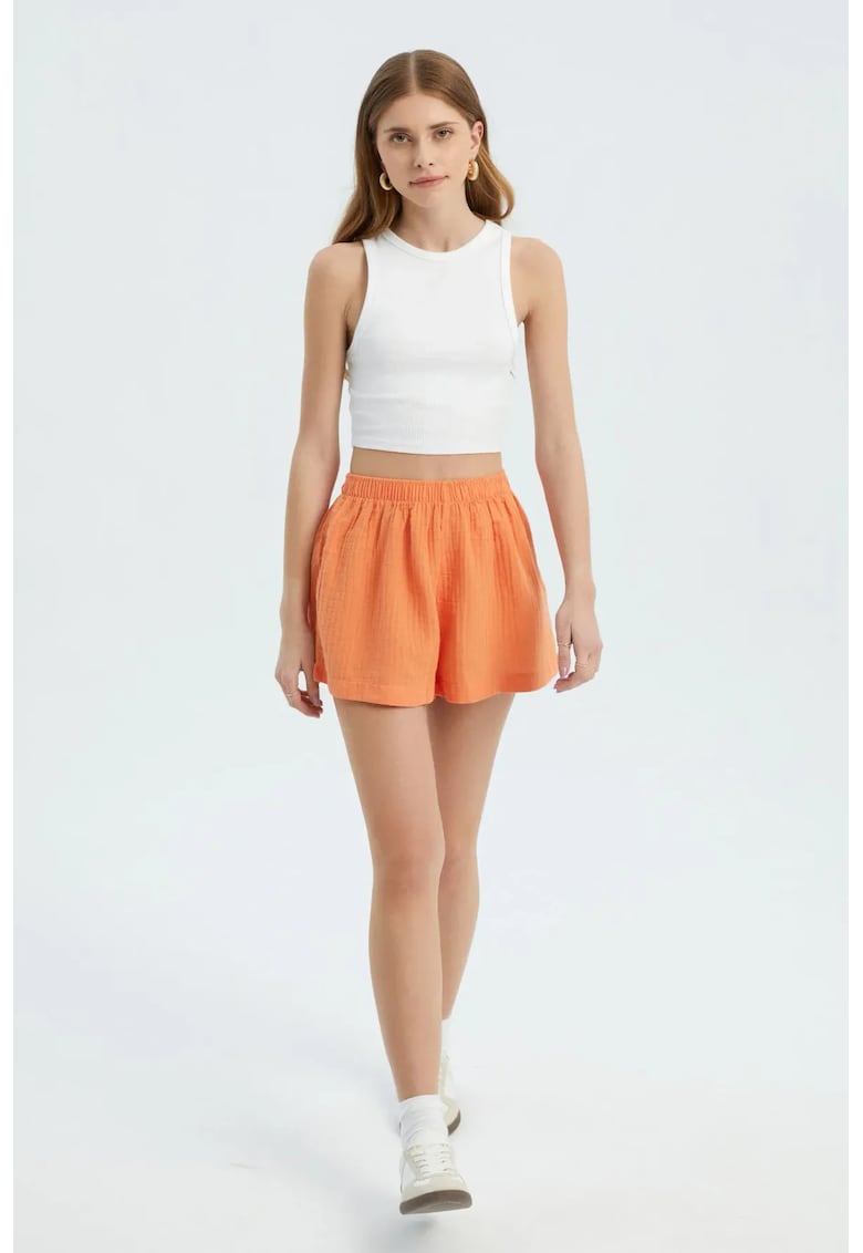 Pantaloni scurti texturati