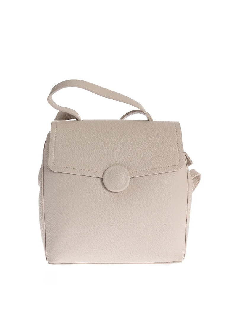 Rucsac gri din piele ecologica Rucsac gri din piele ecologica