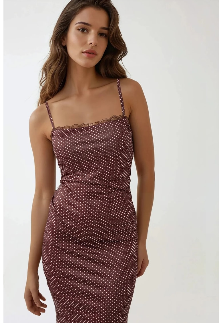Rochie jerseu - maro