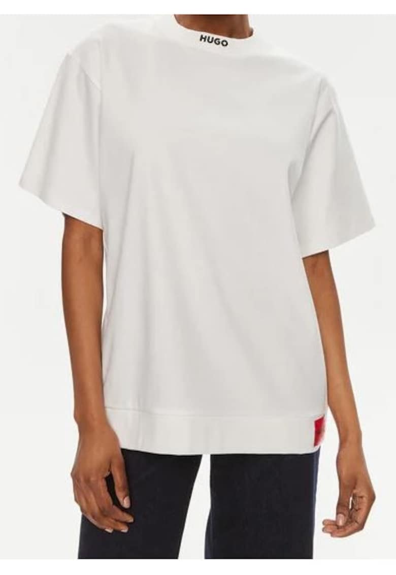 Hugo Tricou din bumbac cu croiala lejera -