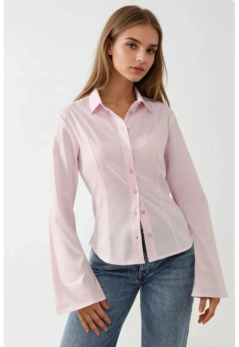 Camasa dama - textil - roz