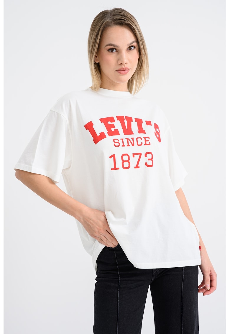 Tricou supradimensionat cu logo