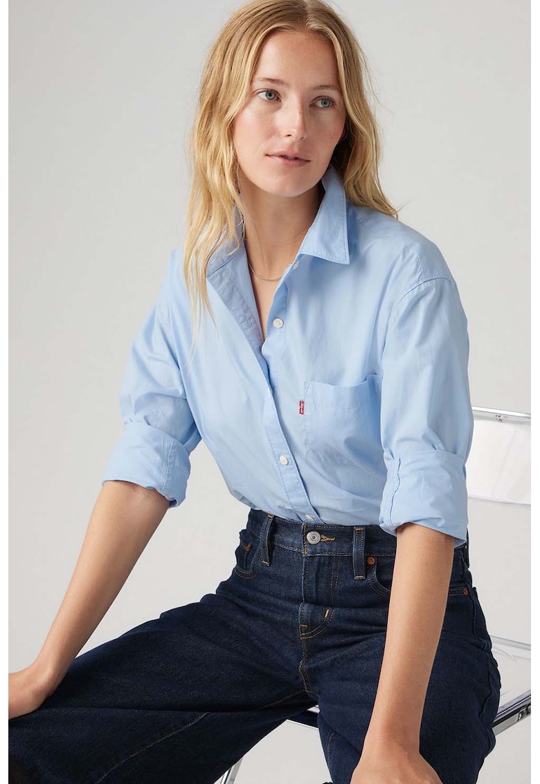 Camasa relaxed fit de bumbac Harley