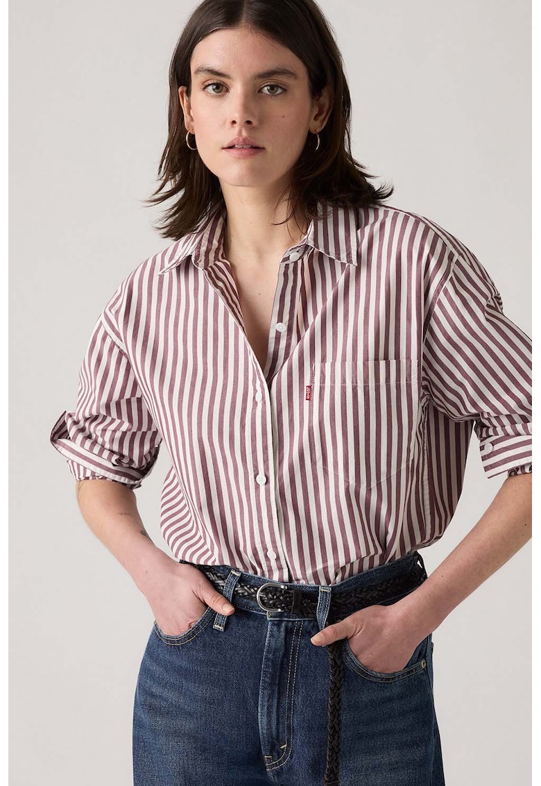 Camasa relaxed fit de bumbac Harley