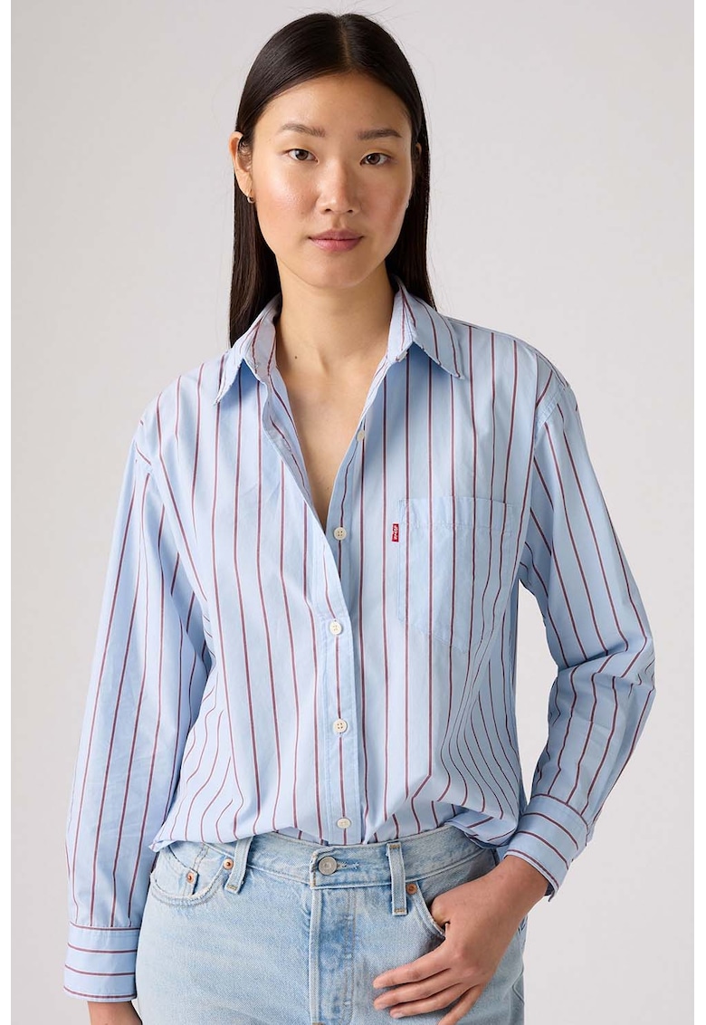 Camasa relaxed fit de bumbac Harley