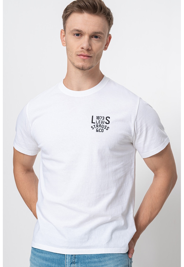 Tricou lejer de bumbac - Bej deschis