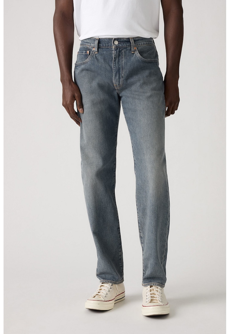 Blugi conici 502™ - Albastru prafuit/Alb optic