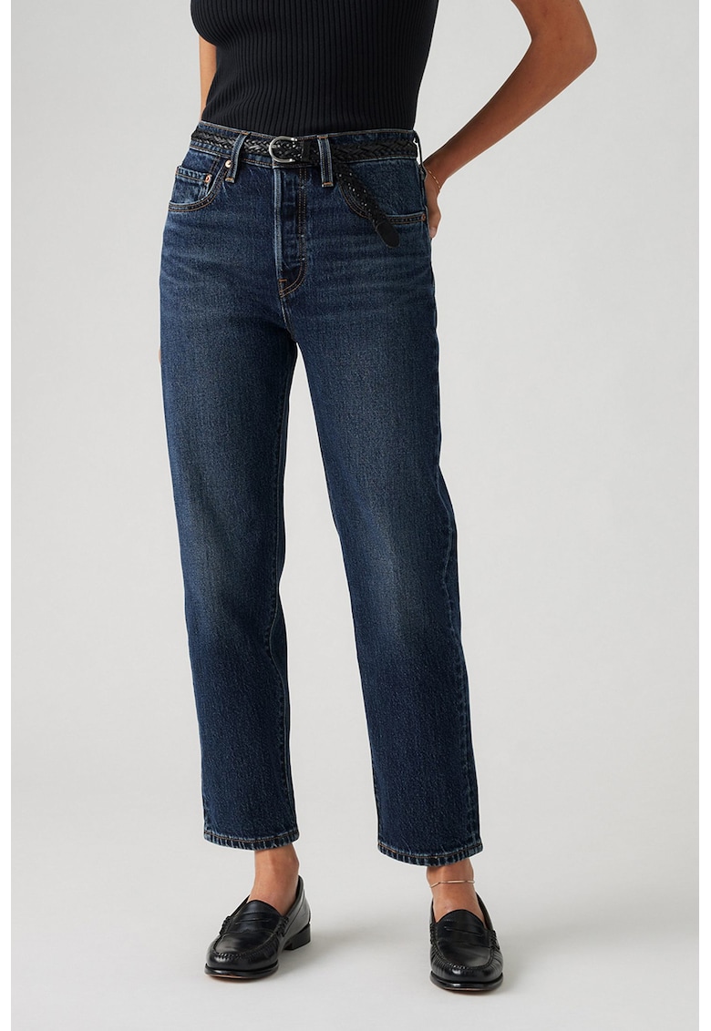 Blugi crop cu croiala dreapta 501®