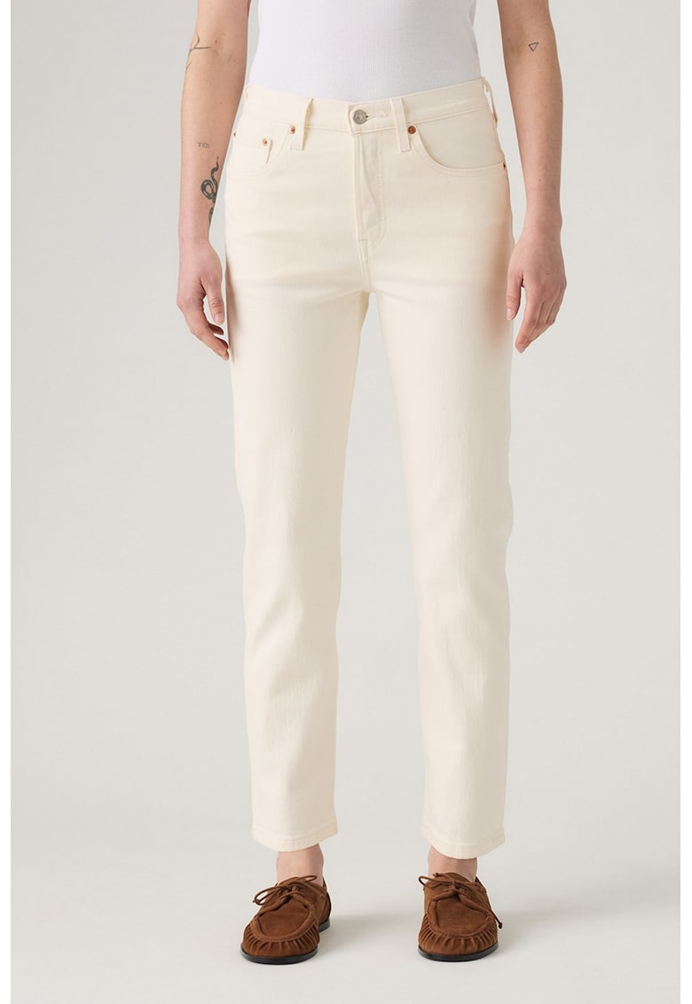 Blugi crop cu croiala dreapta 501® Blugi crop cu croiala dreapta 501®