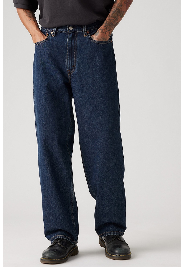 Youth Blugi relaxed fit cu 5 buzumare