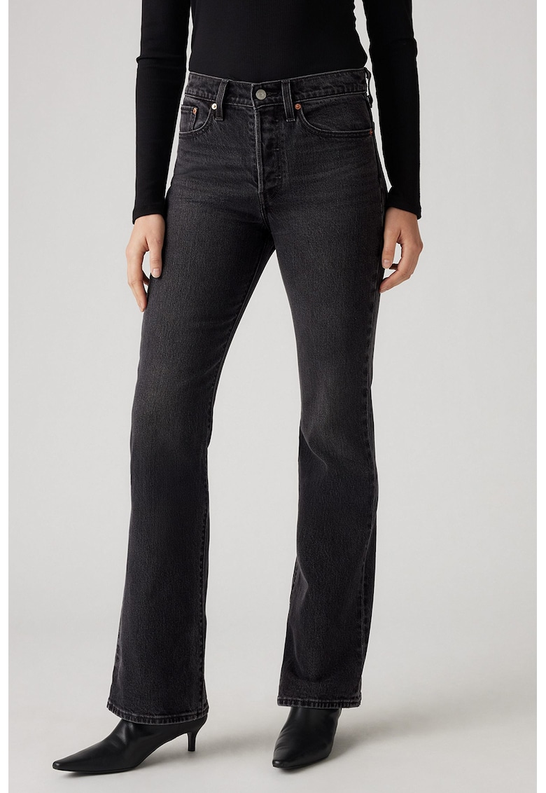 Blugi bootcut Wedgie - Negru stins