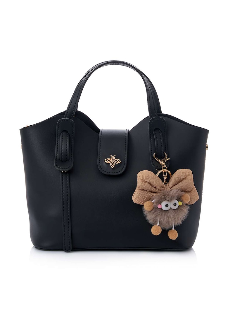 Geanta din piele ecologica cu accesoriu detasabil