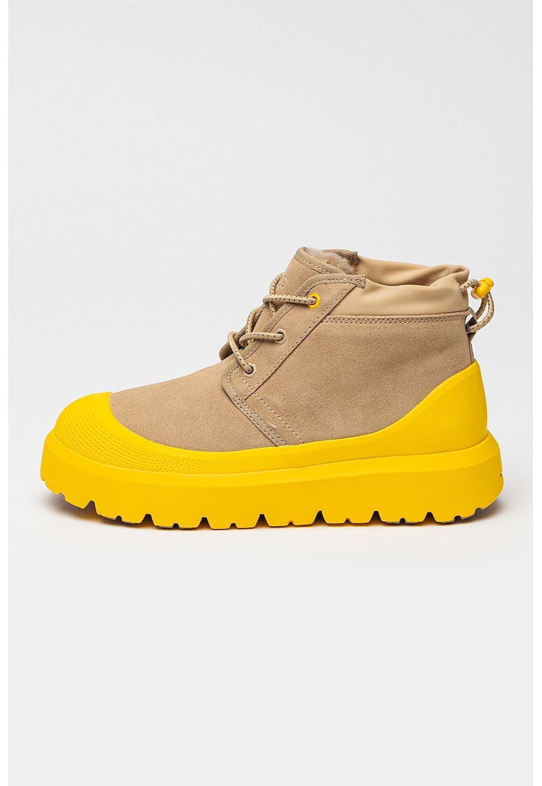 Ghete impermeabile din piele intoarsa Neumel