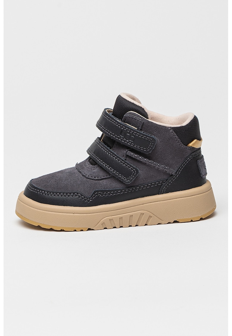Ugg Ghete cu velcro Rennie - Gri carbune