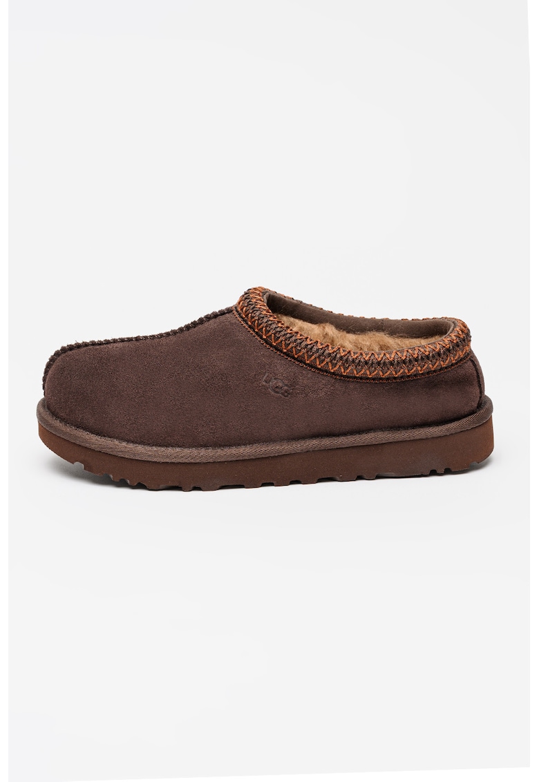 Saboti din piele intoarsa cu captuseala de piele de oaie Tasman II