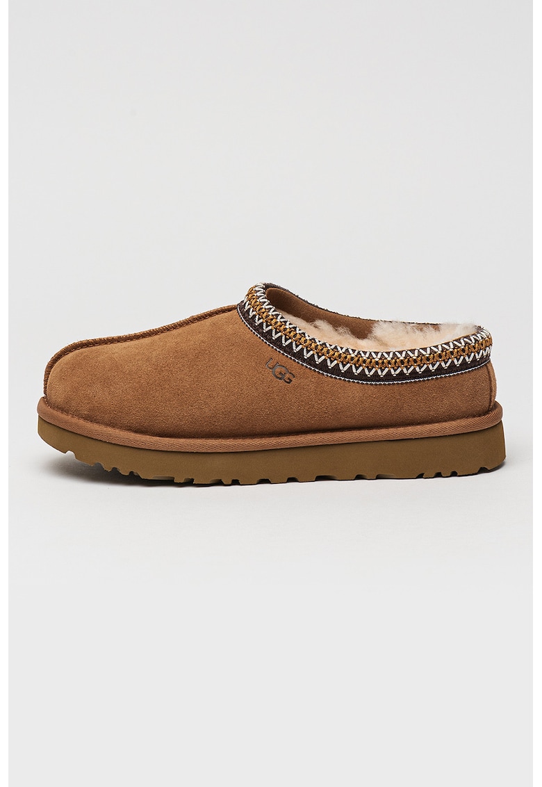 Saboti din piele intoarsa cu captuseala de piele de oaie Tasman II