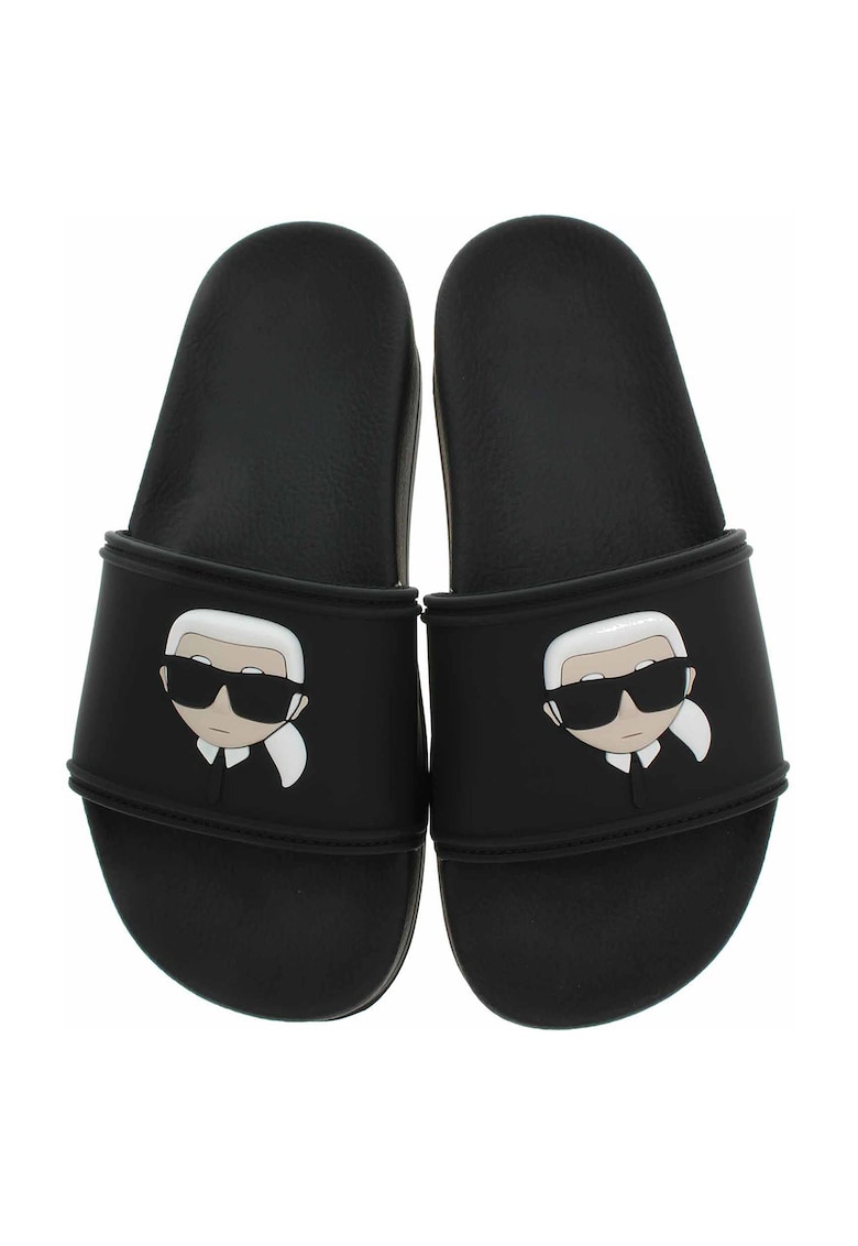 Papuci dama KL80805A V00 - negru - Negru