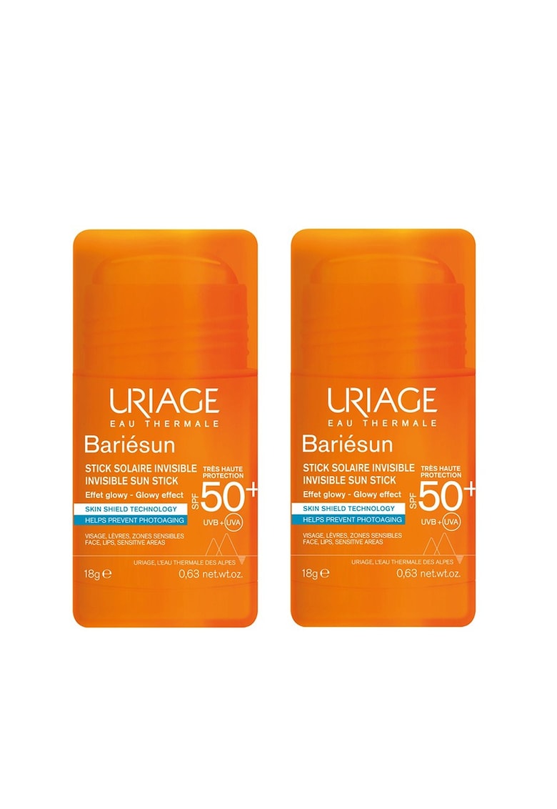 Pachet 2 x Stick invizibil pentru protectie solara cu SPF 50+ Bariesun 18 g