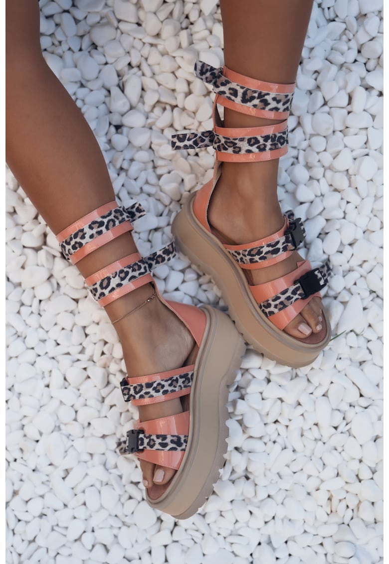 Sandale cu platformă – Baby – roz – Exclusives Sandale cu platformă – Baby – roz – Exclusives