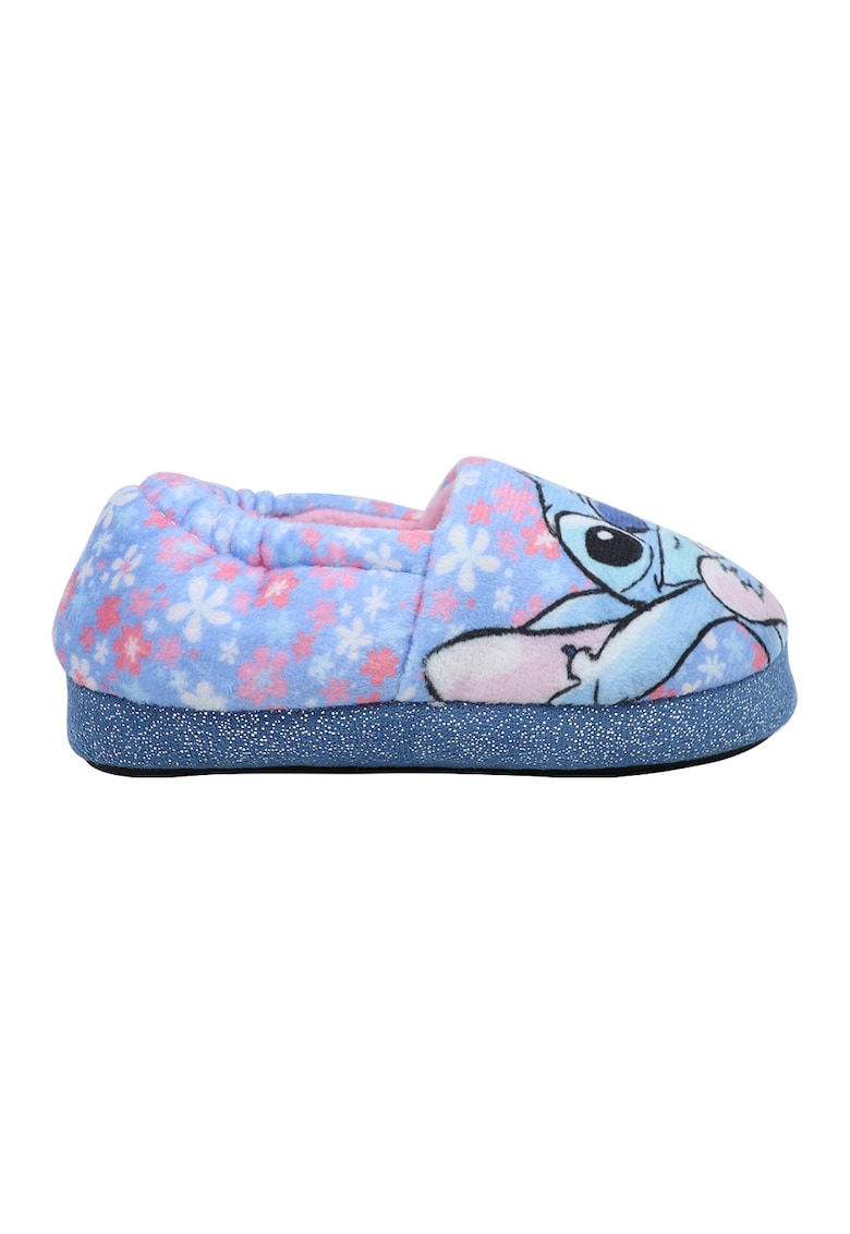 Papuci slip-on cu imprimeu Stitch