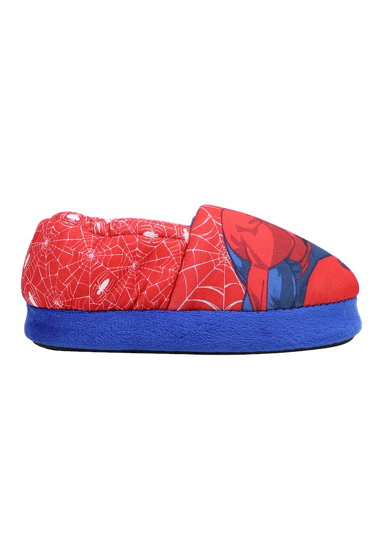 Papuci slip-on Spiderman - Albastru royal/Rosu vermillion