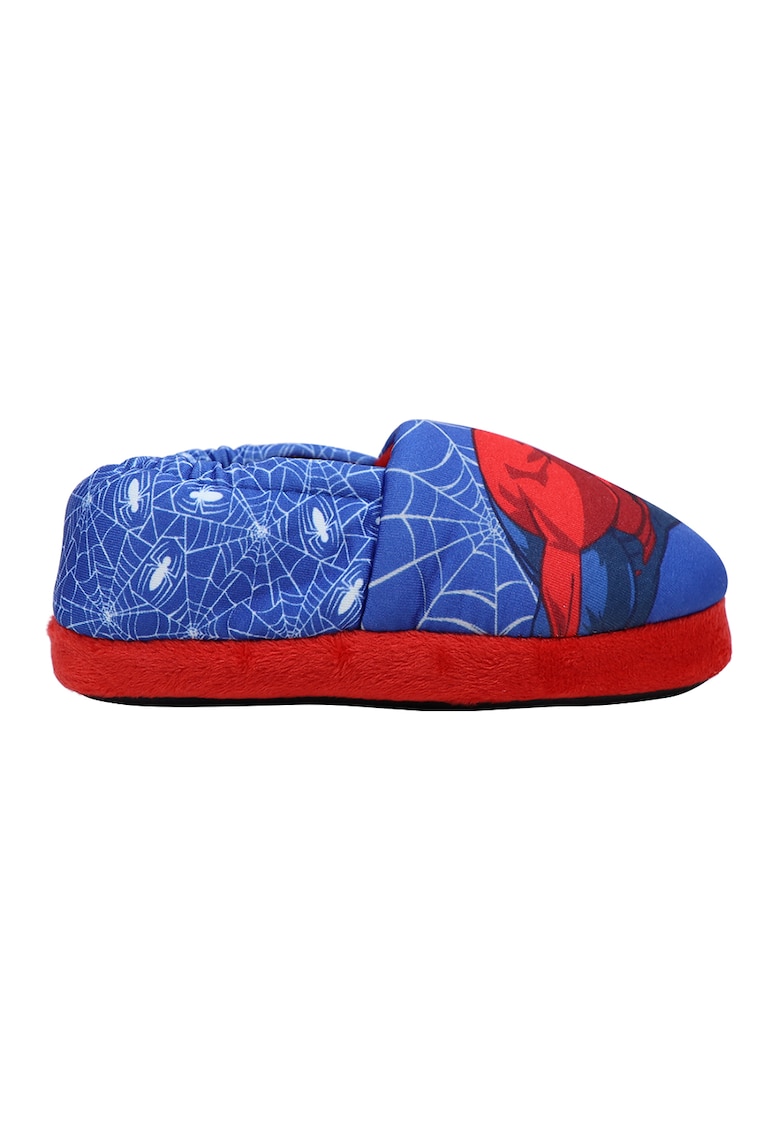 Papuci slip-on Spiderman - Rosu vermillion/Albastru deschis