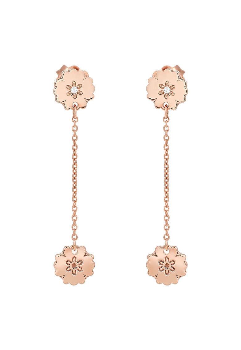 Cercei Long Flowers Diamond Faith