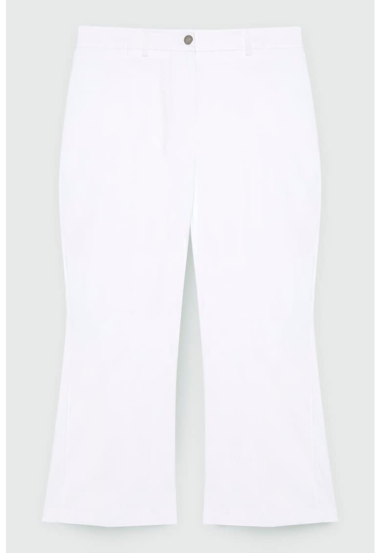 Pantaloni capri cu buzunare oblice Pantaloni capri cu buzunare oblice