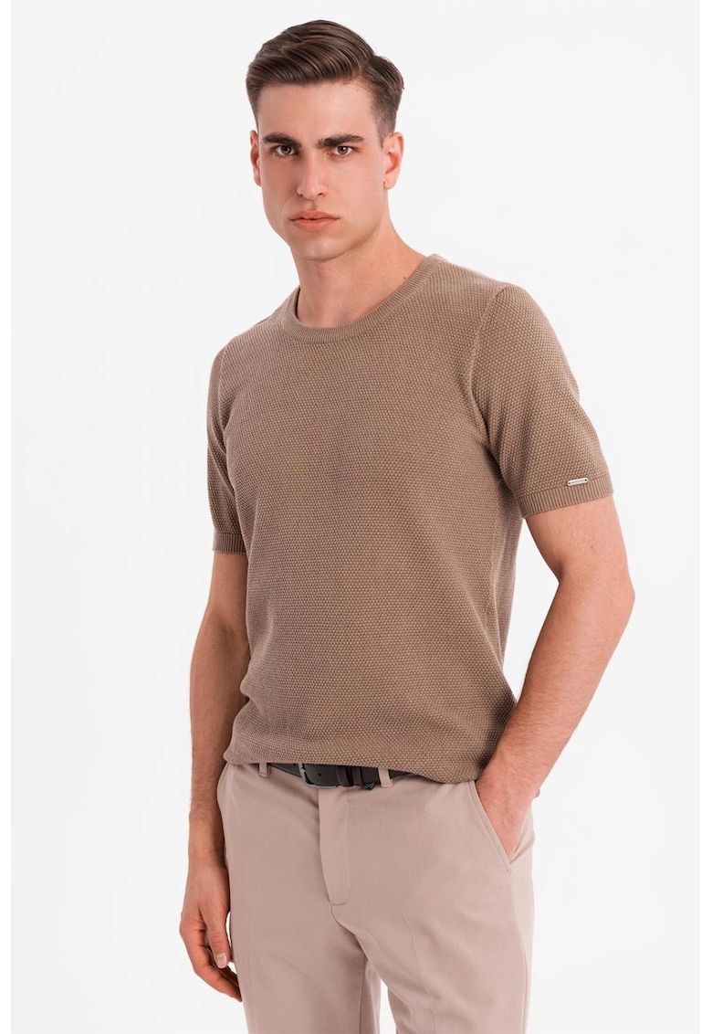 Tricou cu aspect texturat
