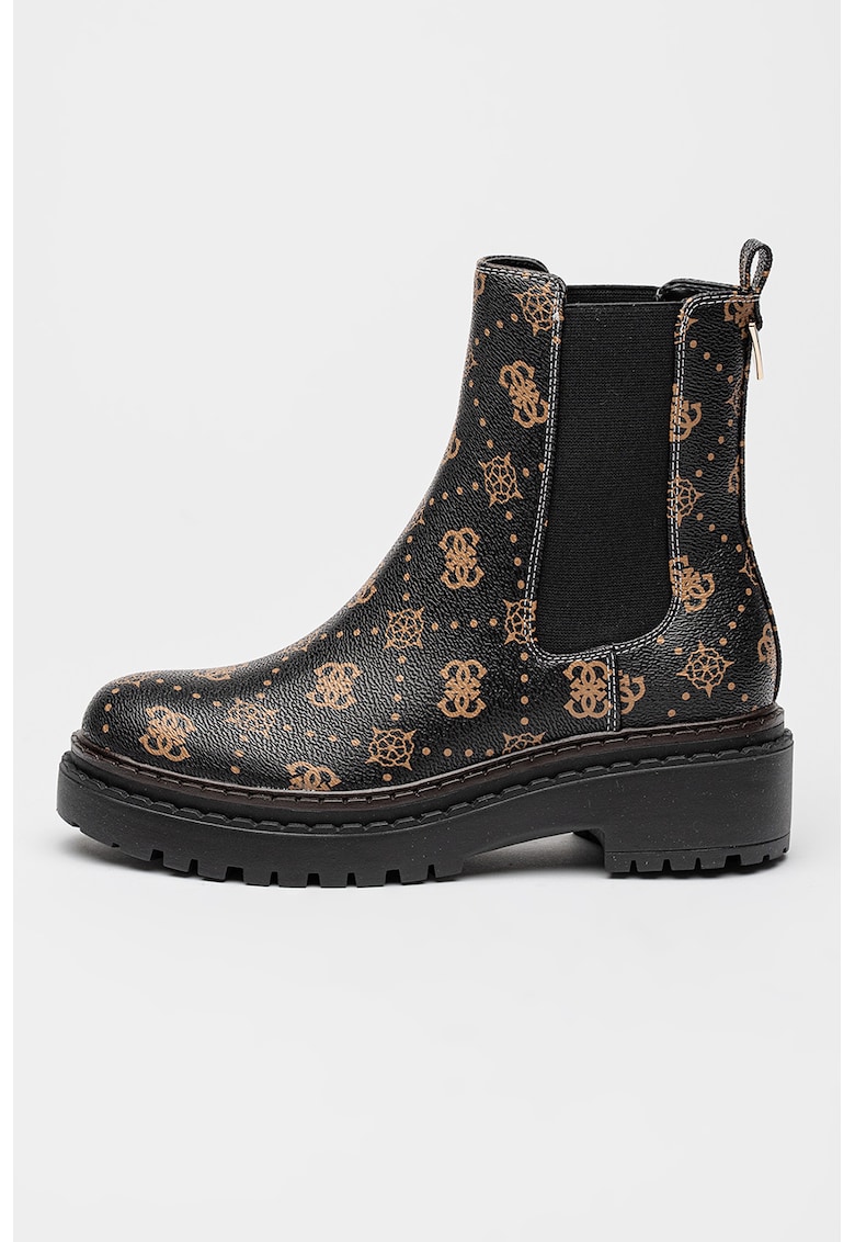 Ghete Chelsea de piele ecologica