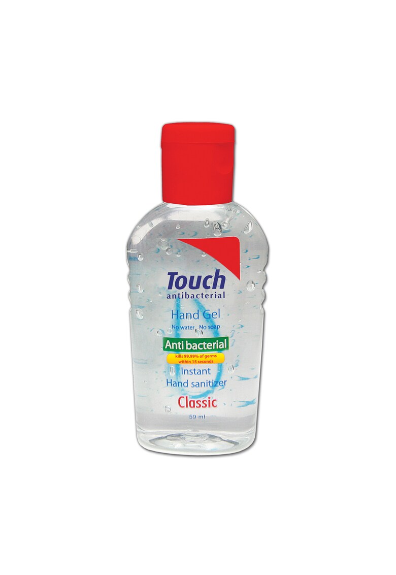 Gel dezinfectant pentru maini Clasic cu efect antibacterian.