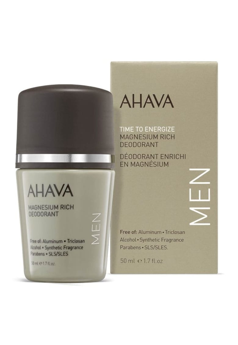 Deodorant cu magneziu pentru barbati  Time to Energize Men - 50 ml