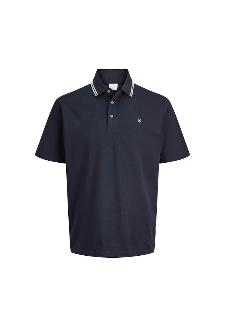 Tricou JACK &JONES Alex Polo SS25 Albastru inchis