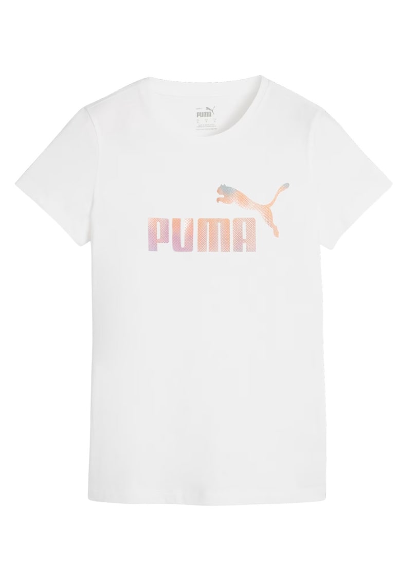 Tricou pentru dama ESS Summer Daze - bumbac - alb -