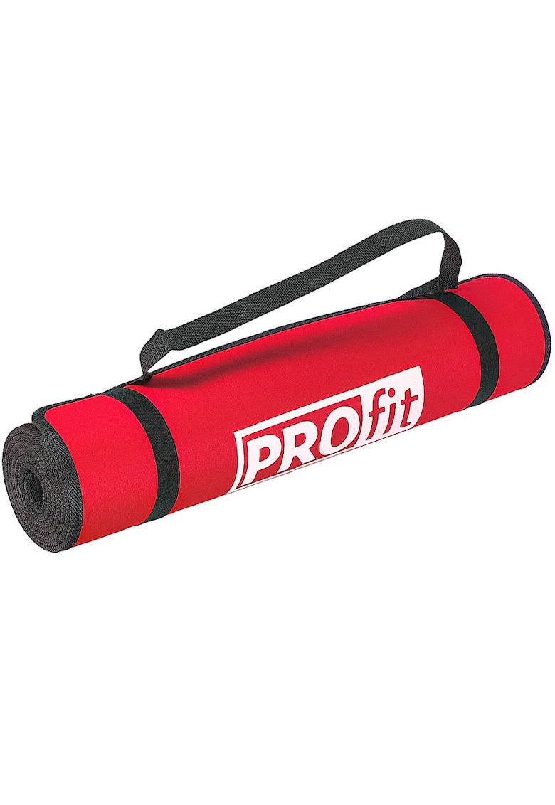Saltea antrenament - Profit - 180x60x0 -6cm - rosu-negru