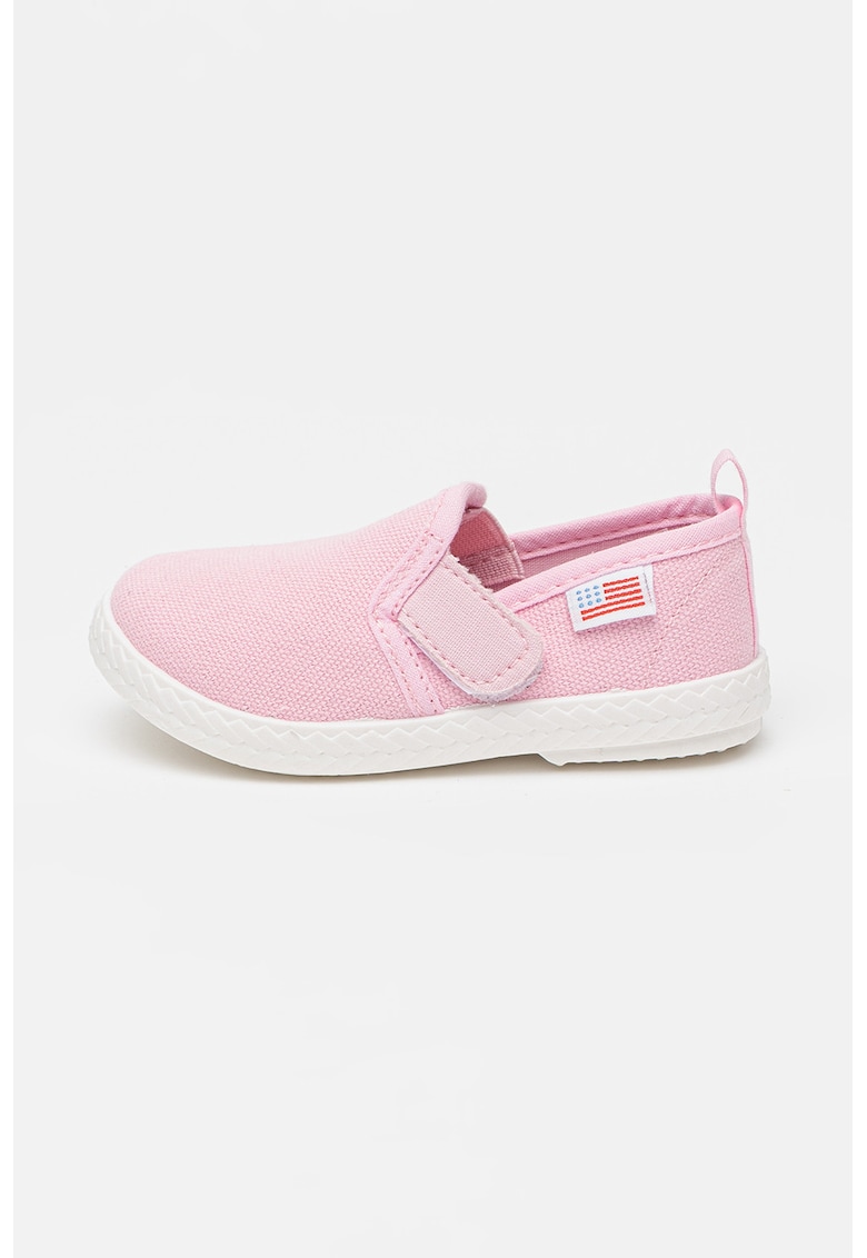 Tenisi din material textil cu inchidere velcro Tenisi din material textil cu inchidere velcro