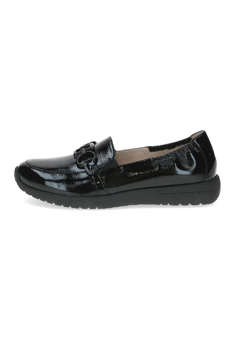 Pantofi loafer din piele cu detaliu metalic