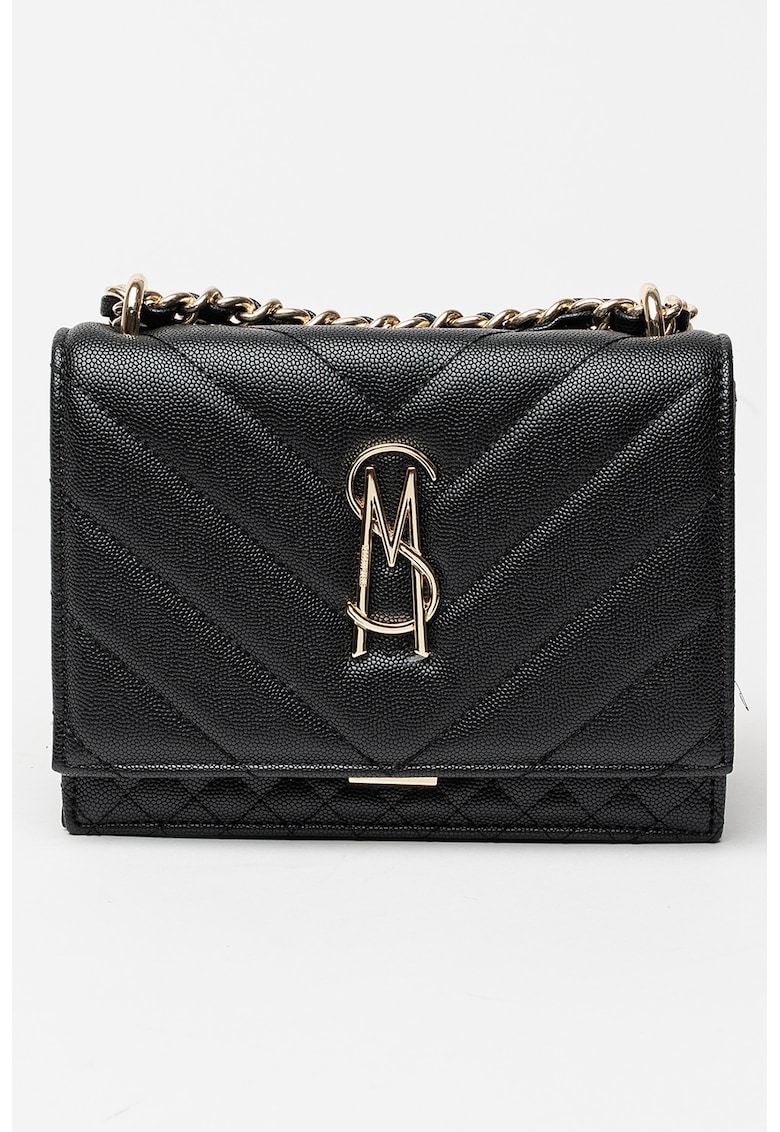 Geanta de piele ecologica cu aspect matlasat Amara Geanta de piele ecologica cu aspect matlasat Amara